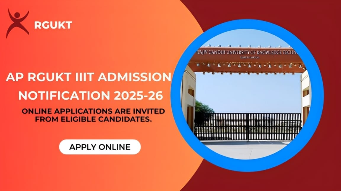 AP RGUKT IIIT Admission Notification 2025-26