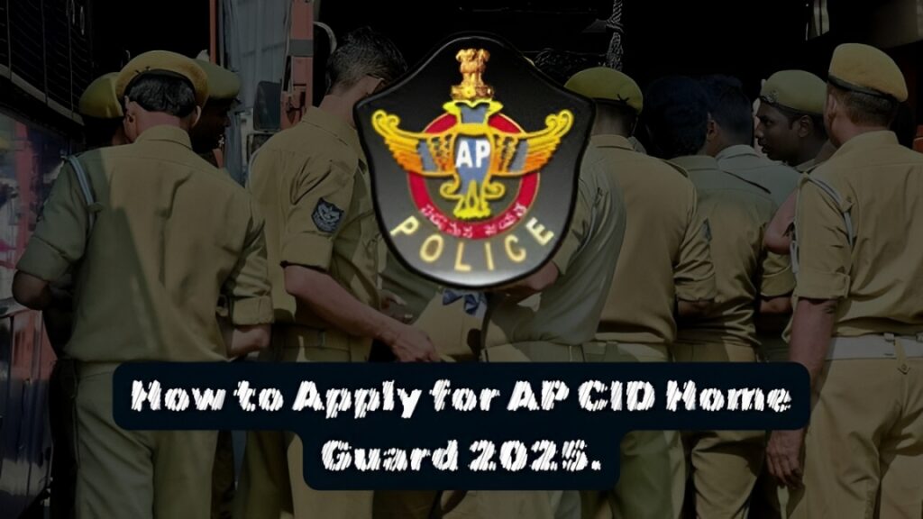 AP CID Home Guard online application steps