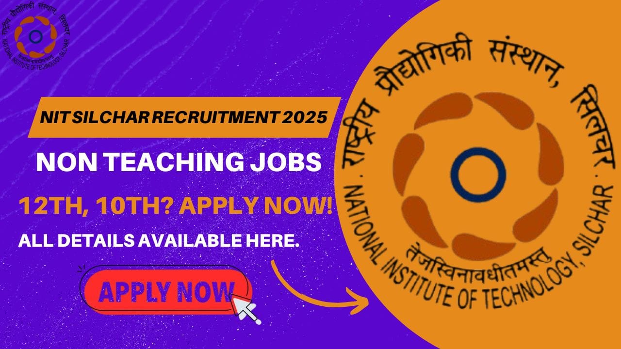 NIT Silchar Recruitment 2025 Notification