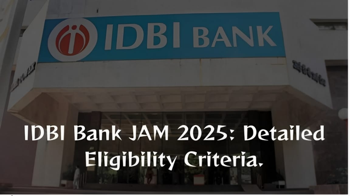 IDBI Bank Recruitment 2025 Last Date to Apply