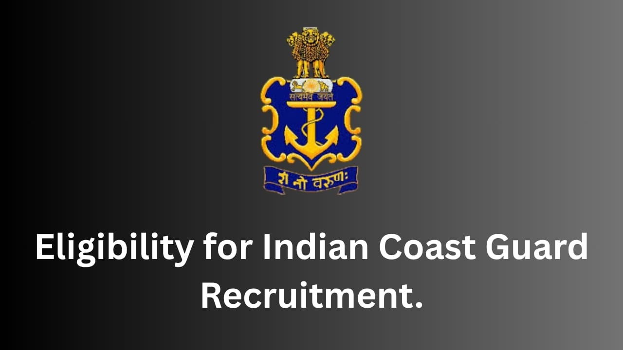 Indian Coast Guard Recruitment 2025